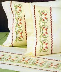 Feb 21, 2015 · satin stitch works best when it is used in a relatively small area. Cross Stitch Design For Pillow Cases Cross Stitch Patterns Cross Stitch Cross Stitch Designs