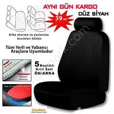 Oto Koltuk Kilifi Siyah Koltuk Kilifi Seti On Arka Set Urun Park Oto Aksesuar Istanbul Oto Koltuk Kilifi Oto Paspas Bagaj Havuz Urunleri