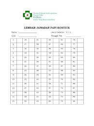 We did not find results for: Lembar Jawaban Papi Kostick