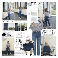Designer Clothes Shoes Bags For Women Ssense Polyvore Fashion Sets Petit Bateau Coastal Design