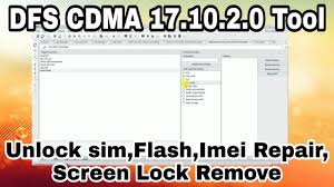 Download universal simlock remover for windows to unlock all simlock and phone codes from your mobile device. Dfs Cdma 17 10 02 Tool Latest Version Remove Android Lock And Flash Youtube