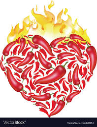 Chili Pepper Heart Download A Free Preview Or High Quality Adobe Illustrator Ai Eps Pdf And High Resolution Stuffed Peppers Chili Peppers Decor Chili Pepper