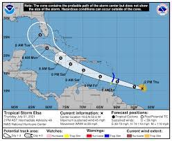 Nhc issuing advisories for the eastern pacific on ts kevin. National Hurricane Center Says Elsa Earliest E Storm Coastal Review
