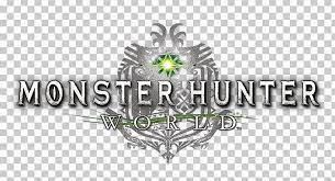 Monster Hunter World Logo Brand Font Portable Network Graphics Png Artwork Brand Hunter Logo Monster Brand Fonts Monster Hunter Logo Branding