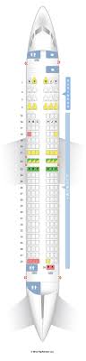 Seat Map Boeing 737 800 738 Domestic Japan Airlines Jal