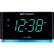 Seems a very logical application. Smartset Alarm Clock Radio With Bluetooth Speaker Night Light And Usb Charging Port Emerson Radio