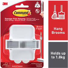 The best broom holder buying guides. Command Damage Free Broom Gripper Wilko