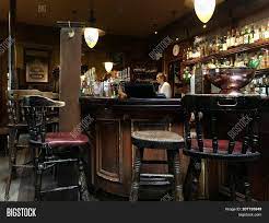 Add the finishing touches to your breakfast bar with a finely crafted with its exquisite mix of materials the hampstead bar stool is the perfect choice for outdoor bar table seating. London October 5 Image Photo Free Trial Bigstock