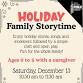Holiday Family Storytime event image