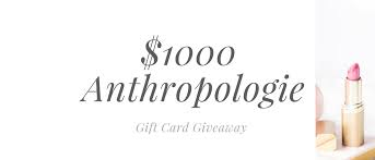 Maybe you would like to learn more about one of these? Anthropologie 1000 Gift Card Giveaway Syracuse New Times