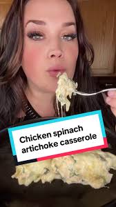 Delicious Chicken Spinach Artichoke Casserole Recipe