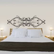 C'est devenu très simple grâce aux stickers muraux tête de lit de fanastick ! Sticker Decoration Murale Pour Tete De Lit Personnalise Avec Prenoms