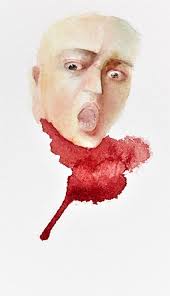 No+Sangre (inspiration Caravaggio) Painting by Fabiola Quezada