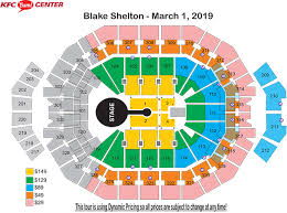 Yum Center Seating Chart Seat Numbers Www