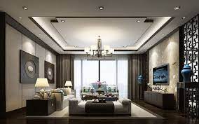 Contemporary Living Room Design Full Model 3d Model Max 1 Ceiling Design Living Room Living Room Design Modern Ceiling Design Bedroom