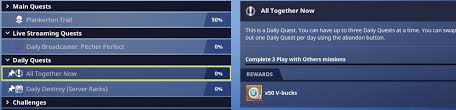 Ipod touch 6th gen and lower. All Together Now Achievement In Fortnite