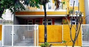 Rumah dengan cat orange warna orange memang jarang dipilih sebagai cat tembok rumah minimalis secara umum penggunaan cat warna putih untuk warna tunggal rumah minimalis adalah hal biasa. Terpopuler 23 Warna Cat Pagar Besi Kuning Emas