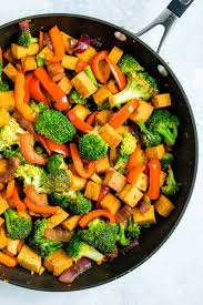 Cook until sauce thickens, then remove from heat. Healthy Easy Tofu Stir Fry Eating Bird Food