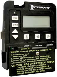 Intermatic time clock motors can be replaced, but unless the time clock was fairly new, i'd probably just replace the entire intermatic mechanism. Intermatic P1353me 3 Circuit Pool Spa Digital Time Switch Black Wall Timer Switches Amazon Com