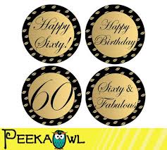 Rose Gold Happy Birthday Cake Topper Printable Instant Download 60th Birthday Cupcake Toppers 60th And Etsy 70th Birthday Favors 40th Birthday Favors 50th Birthday Cupcakes