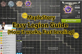 Applepie introduction hello friends, it's applepie! Easy Legion Guide Maplestory 2021 How It Works Fast Levels