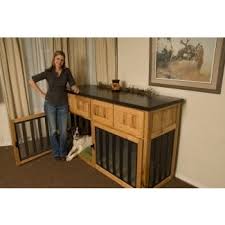 Find dog furntiure & supplies at wayfair. Dog Kennel Furniture Ideas On Foter