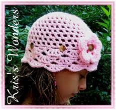 Crochet Hat Pattern Sun Hat With Fan Edge Crochet Pattern Childs 2t-7yrs  Mesh Cap Summer Spring Fashion Easter Hat