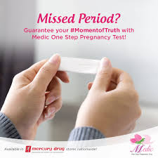 Medic One Step Pregnancy Test A Missed Period Is One Of The Most Obvious Indications Of Pregnancy But Experiencing This Does Not Always Mean You Re Pregnant Make Sure To Check Other
