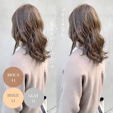 ミディアムヘア おしゃれまとめの人気アイデア pinterest リベザル スタイル ベージュ ショートボブ