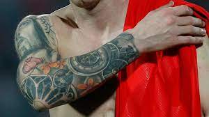 Lionel messi s 18 tattoos their meanings body art guru. Lionel Messi S Tattoos Explained What Do They Mean Whereabouts On His Body Are They Goal Com