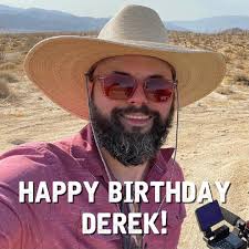 🥳 Join us in wishing our guide, Derek Hayes, a VERY happy birthday!