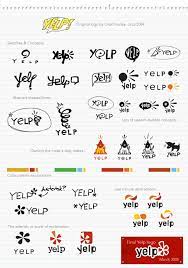 Who Designed The Yelp Logo Quora Yelp Logo Startup Logo Logo Design Process
