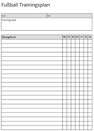 Probieren sie in word eine vorlage für eine story zum ausfüllen aus, um ihre kreativität anzuregen. Fussball Trainingsplan Zum Ausdrucken Und Ausfullen Als Pdf Datei Vorlagen Lebenslauf Zum Ausfullen Vorlagen Lebenslauf