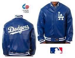 Speedway Jackets Plus Los Angeles Dodgers Custom Made In The Usa Leather Jacket By Jh Designs