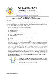 Perhatikan 10 contoh soal tekanan zat padat kelas 8 dan penyelesaiannya berikut ini. Pdf Soal Dan Pembahasan Ulangan Ipa Fisika Smp Kelas 8 Tekanan I Gede Dana Santika Academia Edu