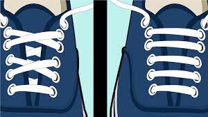 The two ends of your shoelace cross in the middle before being looped through a it takes the clean look of bar lacing, and adds a diagonal pattern running underneath. 3 Ways To Lace Vans Shoes Wikihow
