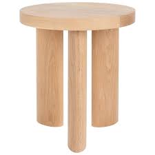 Orbit Three Legged Stool And Side Table In Oak By Jamie Gray In 2020 Side Table Stool Three Legged Stool