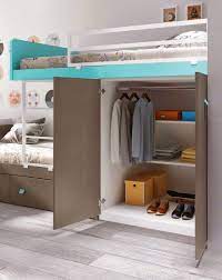 lit superpose fille avec bureau et rangement glicerio so nuit lit superpose lit gigogne lit superpose fille