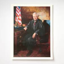 Chief Justice Warren Earl Burger Poster
