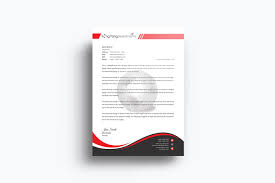 A business letter is a formal communication between people or companies and it is written to conduct some sort of business. Free Letterhead Template Download On Behance