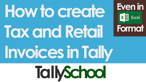 Here we discuss how to create a blank invoice template in excel by using two methods with examples. How To Create Tax And Retail Invoices In Tally