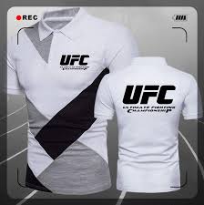There are 1295 ufc t shirt for sale on etsy, and they cost $19.33 on average. Ufc T Shirt Ultimate Fighting Championship Men T Shirts Lapel Collar Muscle Boxing Shirt Wish