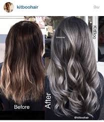 Are You Looking For Ombre Hair Color For Grey Silver See Our Collection Full Of Ombre Hair Color For Grey Gray Hair Highlights Grey Hair Color Hair Highlights