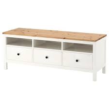 Hemnes Tv Bank Weiss Gebeizt Hellbraun Ikea Deutschland Hemnes Tv Bank Weisse Bank Hemnes