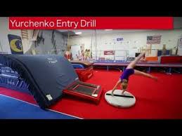 Yurchenko Entry Drill Youtube Gymnastics Skills Gymnastics Training Gymnastics Conditioning