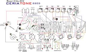 Ceriatone 2203 Layout Valve Amplifier Electronic