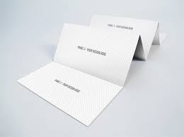 6 Panel Accordion Brochure Mock Brochure Brochure Psd Accordion Fold