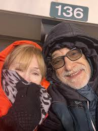 There was a huge crowd...the station..for the game to start A. at