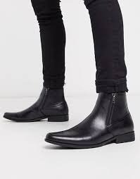 Classic chelsea boots with elastic ankle openings and leather pull tabs. Leather Suede Men S Chelsea Boots Dealer Boots Asos