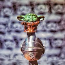 Paracord Bead Baby Yoda Floating In A Pod Etsy